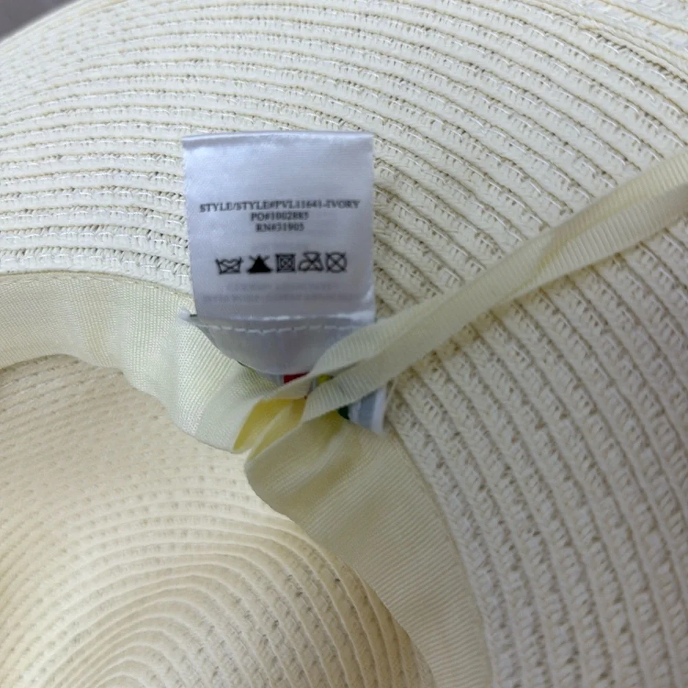 2026 Masters Tournament Women Dorfman Milano Straw Sun Hat!!🔥🔥🔥 - Picture 15 of 16